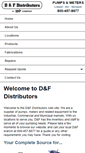 Mobile Screenshot of dfdistrib.com
